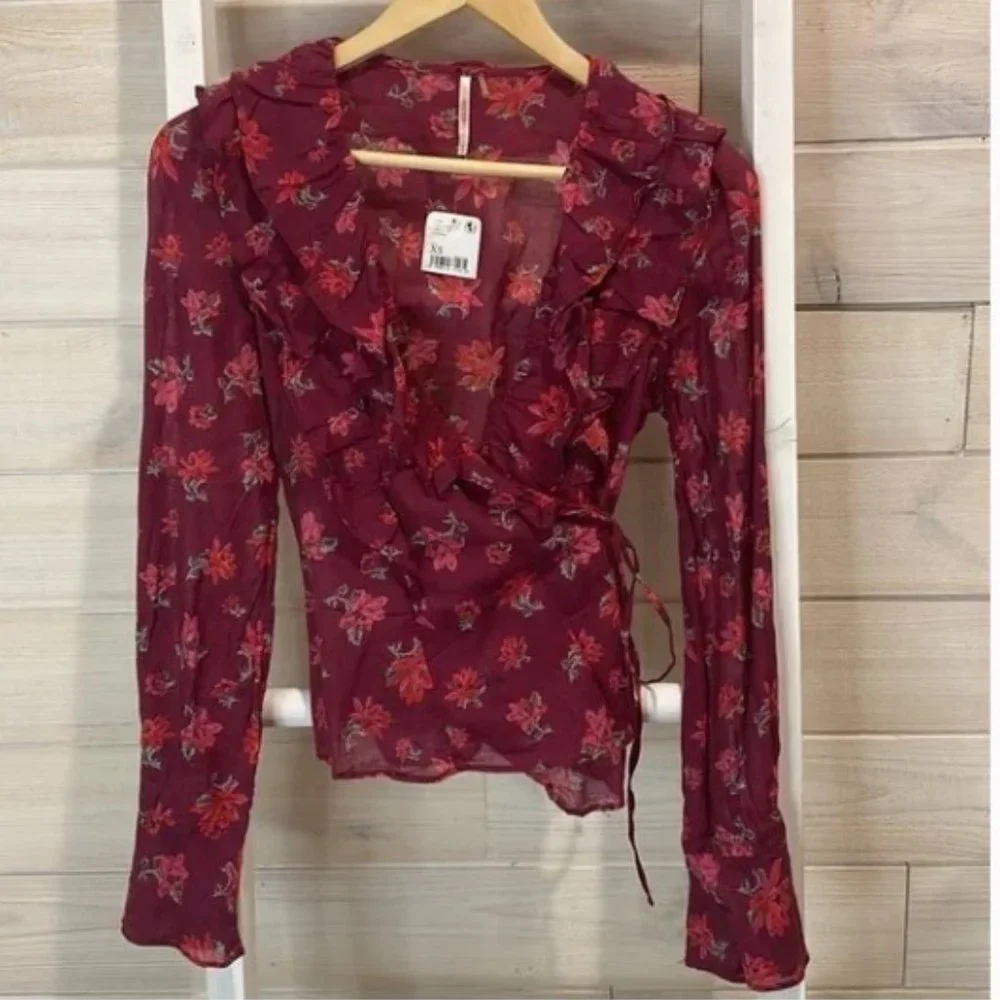 Free People Amanda Ruffle top - Picture 4 of 4